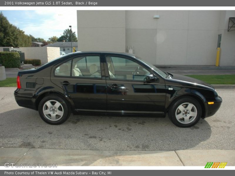 Black / Beige 2001 Volkswagen Jetta GLS 1.8T Sedan