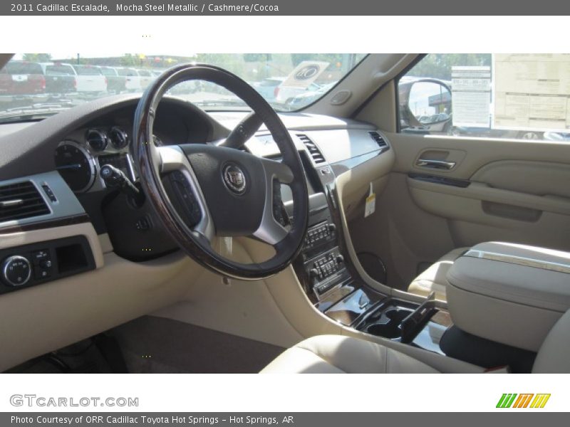 Mocha Steel Metallic / Cashmere/Cocoa 2011 Cadillac Escalade