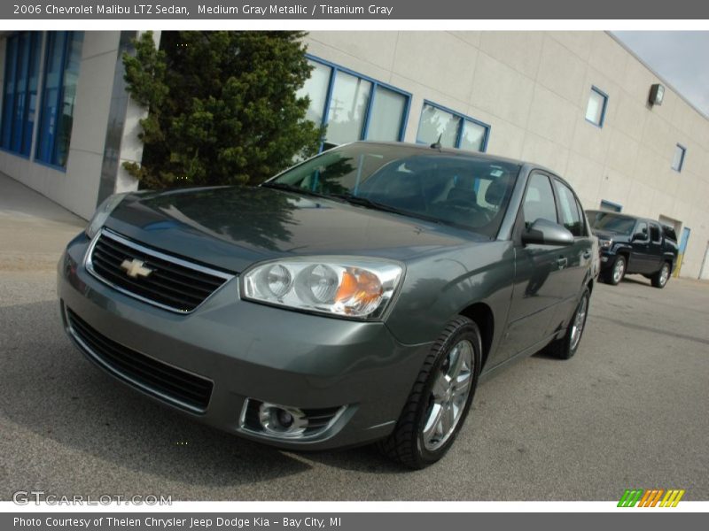 Medium Gray Metallic / Titanium Gray 2006 Chevrolet Malibu LTZ Sedan