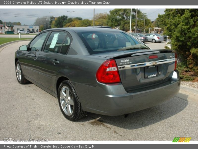 Medium Gray Metallic / Titanium Gray 2006 Chevrolet Malibu LTZ Sedan