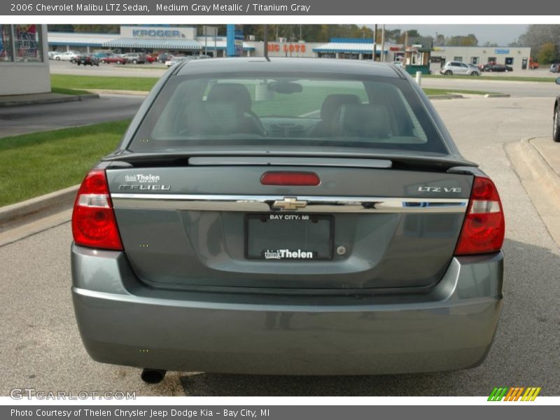 Medium Gray Metallic / Titanium Gray 2006 Chevrolet Malibu LTZ Sedan