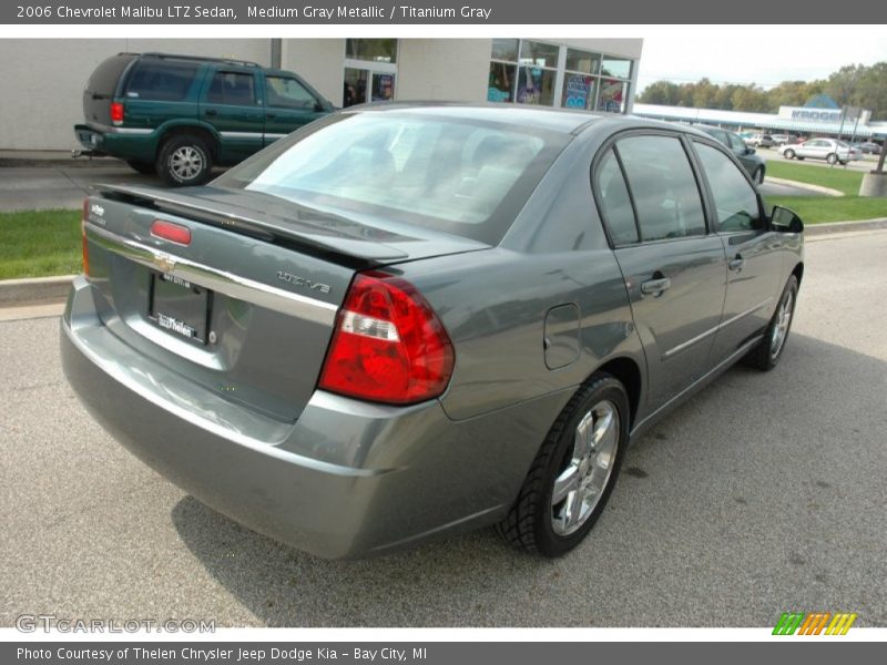 Medium Gray Metallic / Titanium Gray 2006 Chevrolet Malibu LTZ Sedan