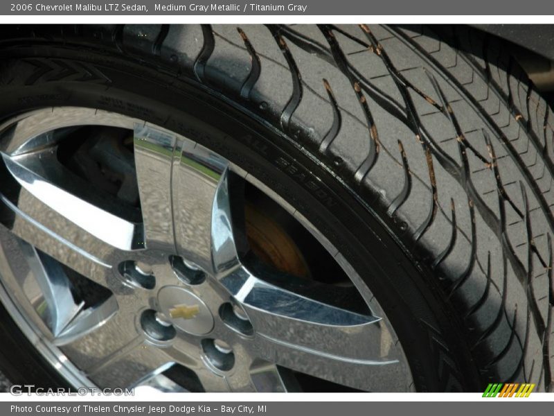 Medium Gray Metallic / Titanium Gray 2006 Chevrolet Malibu LTZ Sedan