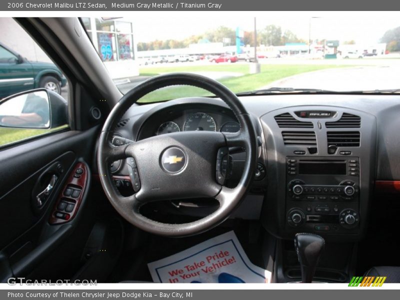 Medium Gray Metallic / Titanium Gray 2006 Chevrolet Malibu LTZ Sedan