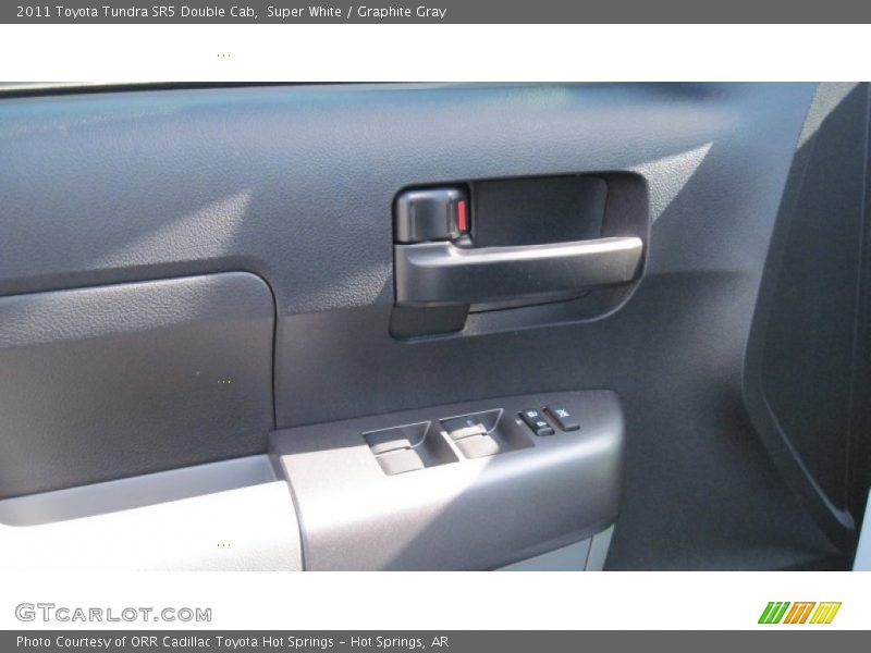 Super White / Graphite Gray 2011 Toyota Tundra SR5 Double Cab