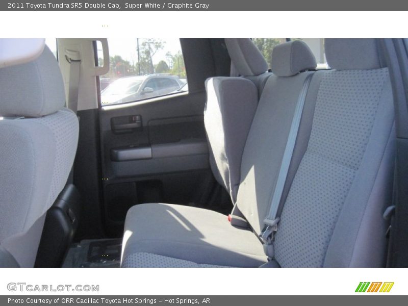 Super White / Graphite Gray 2011 Toyota Tundra SR5 Double Cab