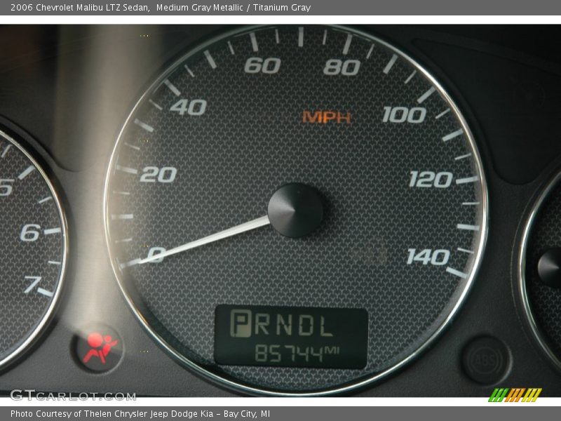Medium Gray Metallic / Titanium Gray 2006 Chevrolet Malibu LTZ Sedan