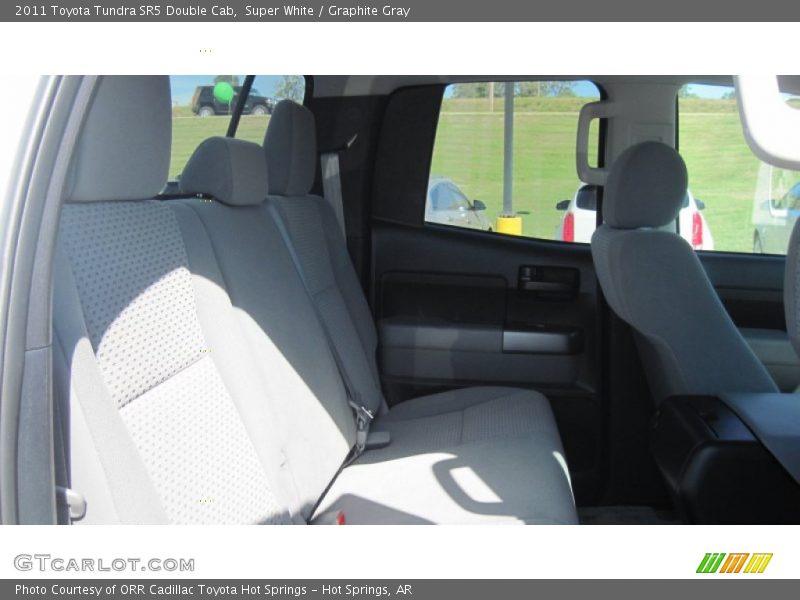 Super White / Graphite Gray 2011 Toyota Tundra SR5 Double Cab