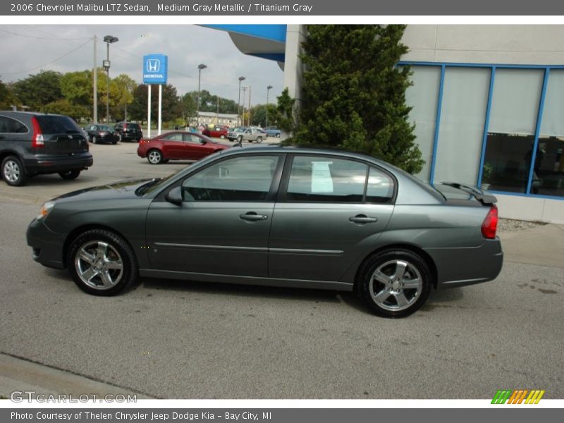 Medium Gray Metallic / Titanium Gray 2006 Chevrolet Malibu LTZ Sedan