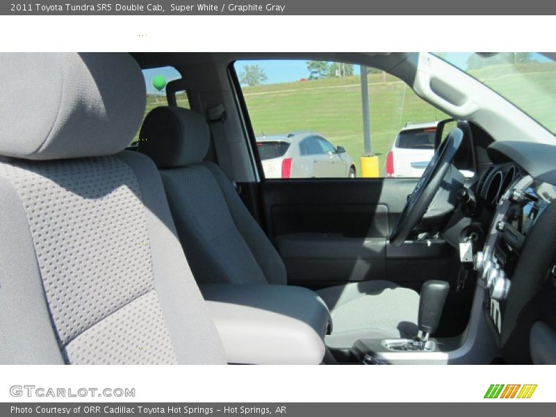 Super White / Graphite Gray 2011 Toyota Tundra SR5 Double Cab