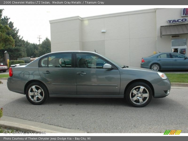 Medium Gray Metallic / Titanium Gray 2006 Chevrolet Malibu LTZ Sedan