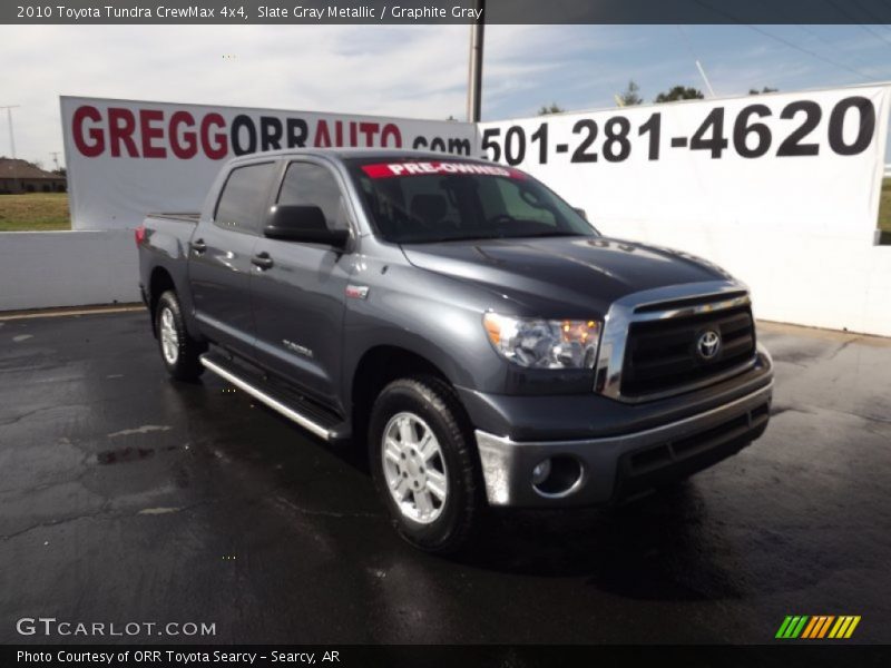 Slate Gray Metallic / Graphite Gray 2010 Toyota Tundra CrewMax 4x4