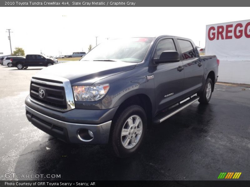 Slate Gray Metallic / Graphite Gray 2010 Toyota Tundra CrewMax 4x4