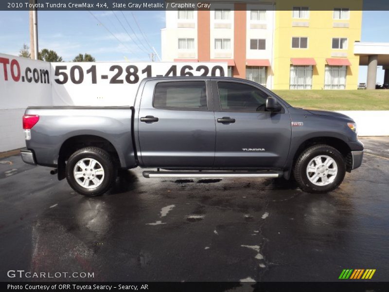 Slate Gray Metallic / Graphite Gray 2010 Toyota Tundra CrewMax 4x4