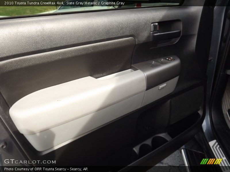 Slate Gray Metallic / Graphite Gray 2010 Toyota Tundra CrewMax 4x4