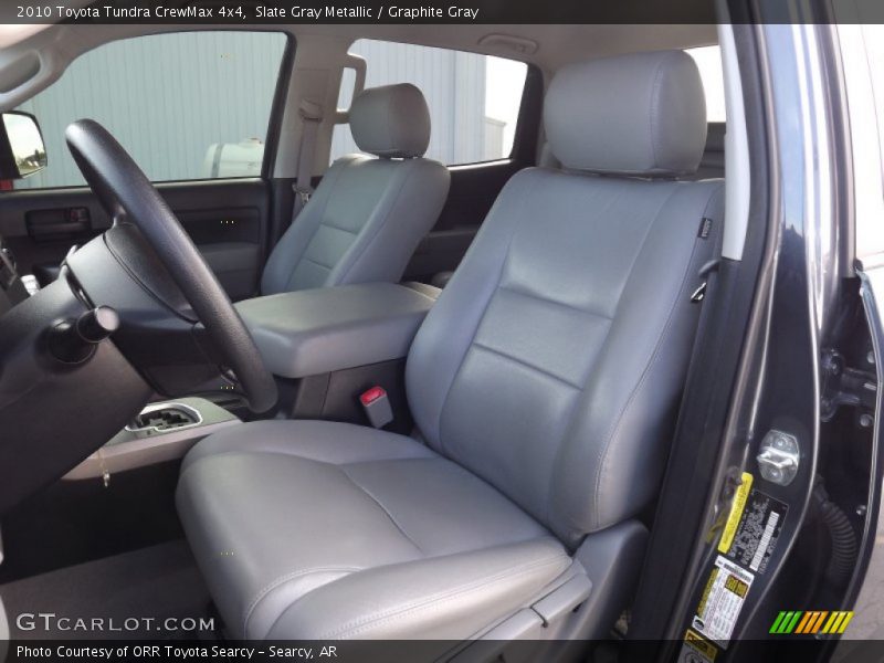Slate Gray Metallic / Graphite Gray 2010 Toyota Tundra CrewMax 4x4