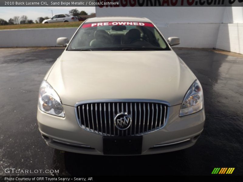 Sand Beige Metallic / Cocoa/Cashmere 2010 Buick Lucerne CXL