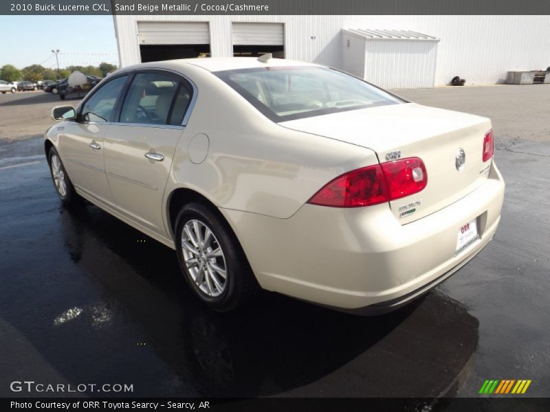 Sand Beige Metallic / Cocoa/Cashmere 2010 Buick Lucerne CXL
