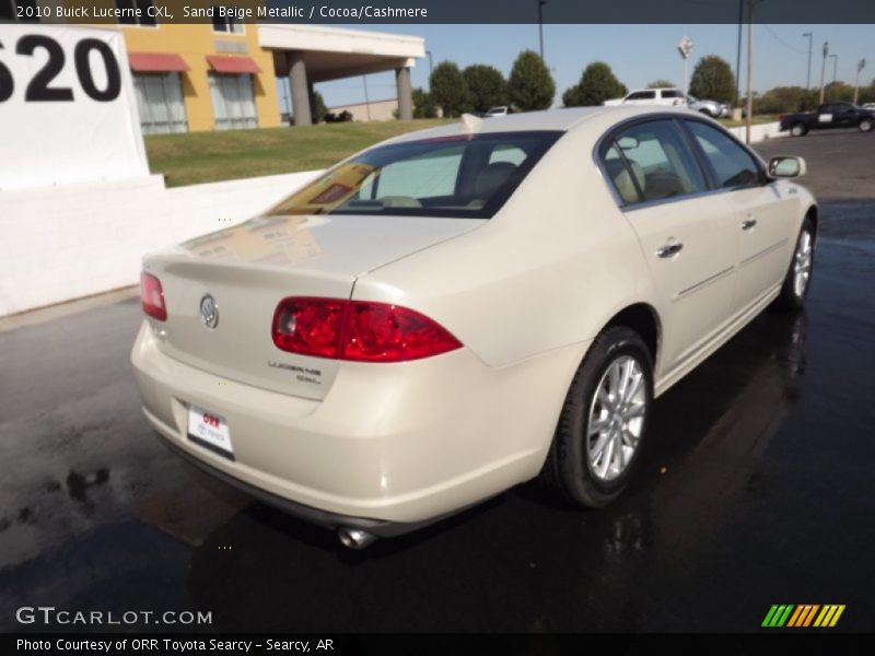 Sand Beige Metallic / Cocoa/Cashmere 2010 Buick Lucerne CXL