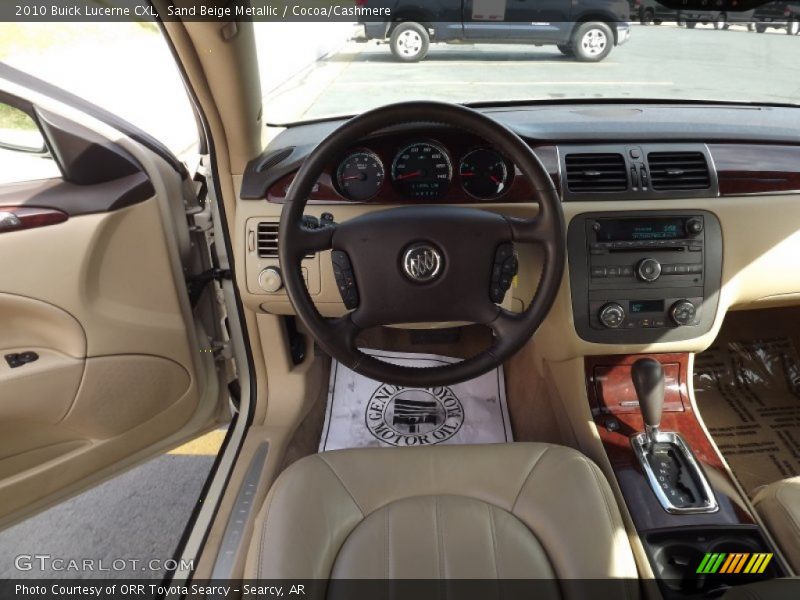 Sand Beige Metallic / Cocoa/Cashmere 2010 Buick Lucerne CXL