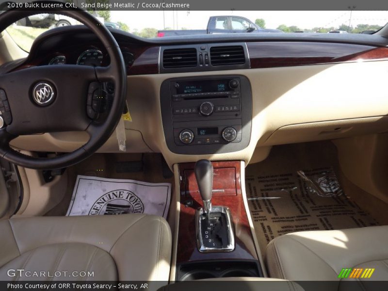 Sand Beige Metallic / Cocoa/Cashmere 2010 Buick Lucerne CXL