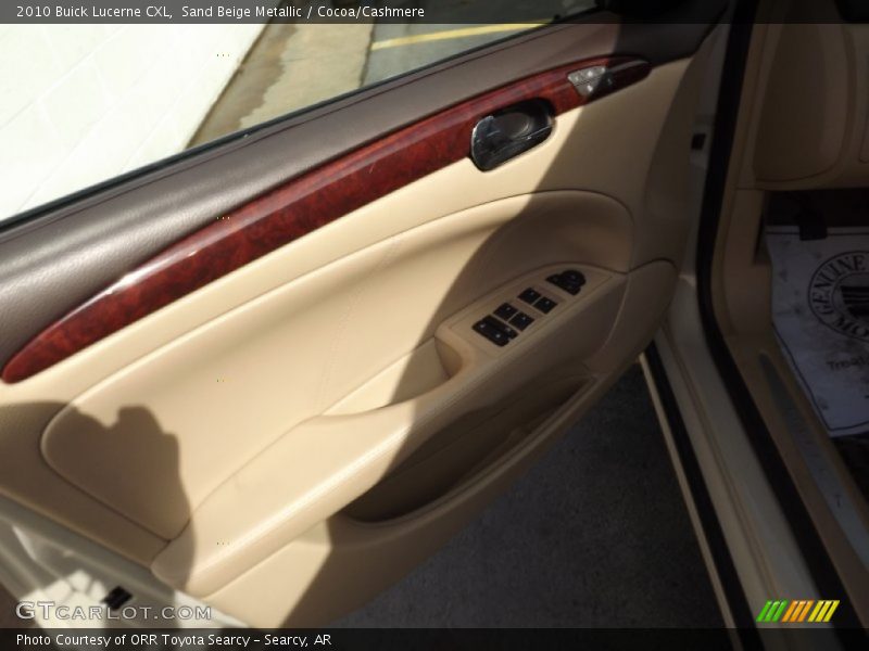 Sand Beige Metallic / Cocoa/Cashmere 2010 Buick Lucerne CXL