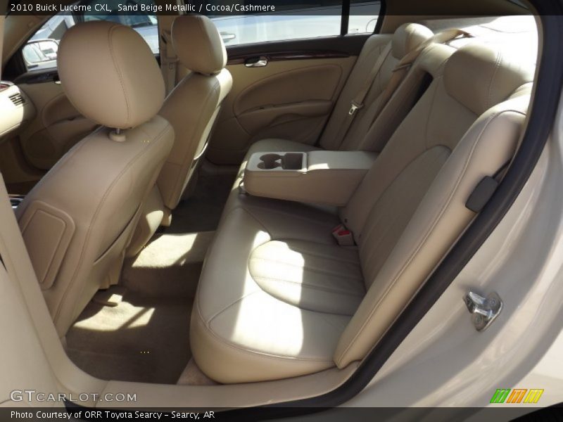 Sand Beige Metallic / Cocoa/Cashmere 2010 Buick Lucerne CXL