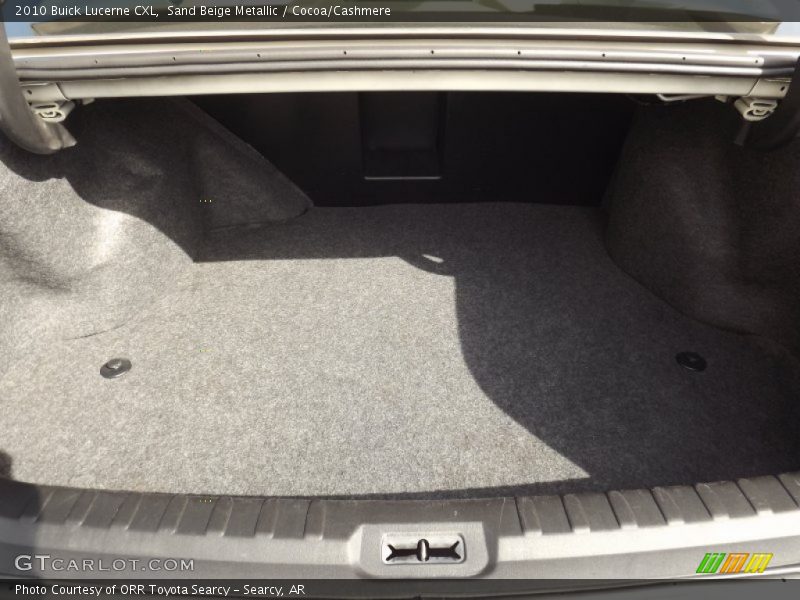 Sand Beige Metallic / Cocoa/Cashmere 2010 Buick Lucerne CXL
