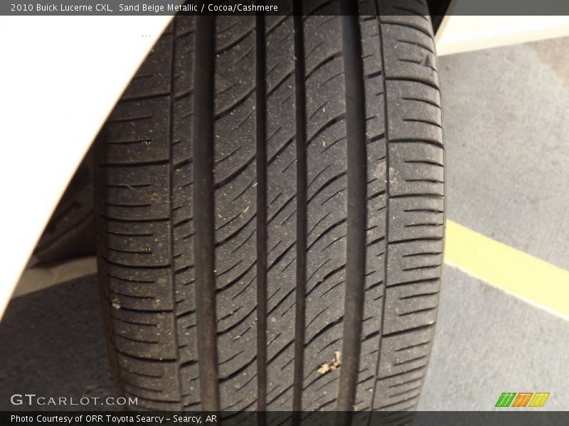 Sand Beige Metallic / Cocoa/Cashmere 2010 Buick Lucerne CXL