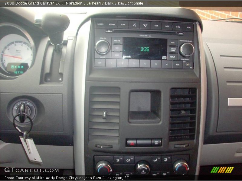Marathon Blue Pearl / Dark Slate/Light Shale 2008 Dodge Grand Caravan SXT