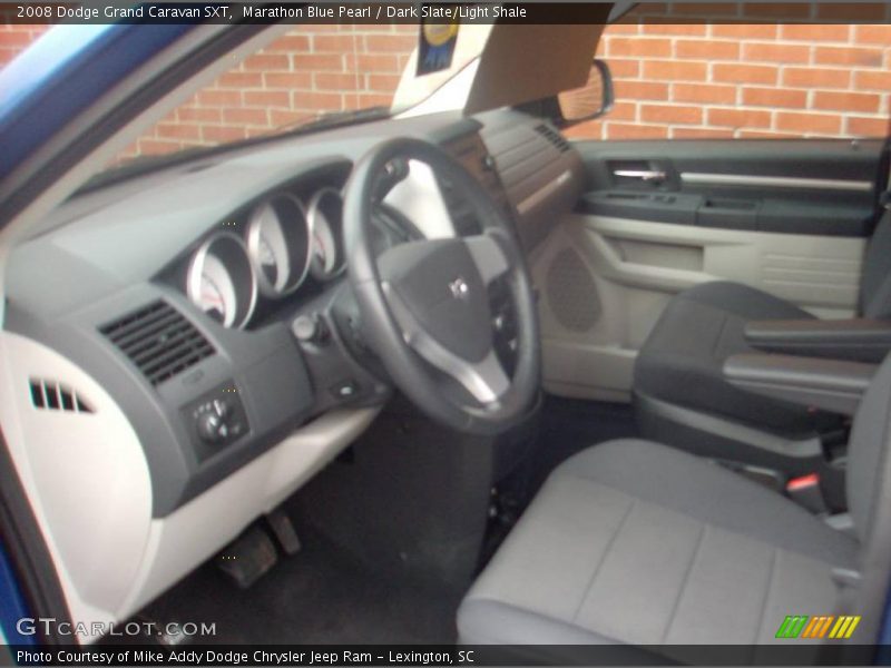 Marathon Blue Pearl / Dark Slate/Light Shale 2008 Dodge Grand Caravan SXT
