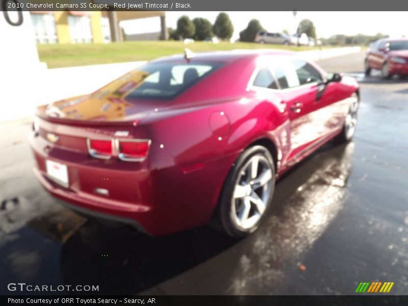 Red Jewel Tintcoat / Black 2010 Chevrolet Camaro SS Coupe
