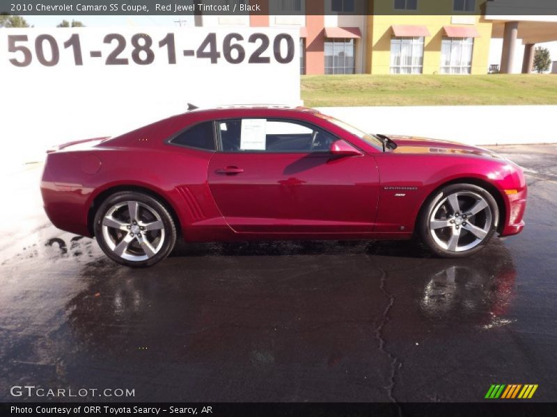 Red Jewel Tintcoat / Black 2010 Chevrolet Camaro SS Coupe