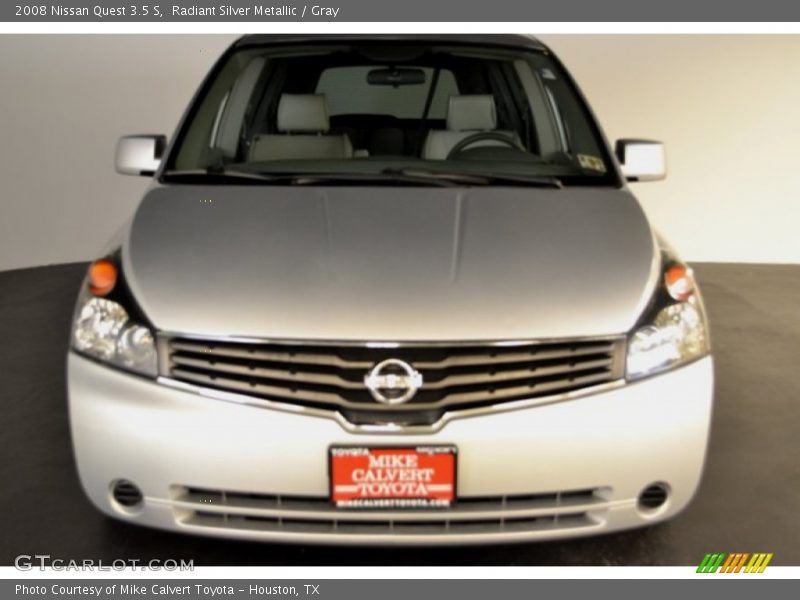Radiant Silver Metallic / Gray 2008 Nissan Quest 3.5 S