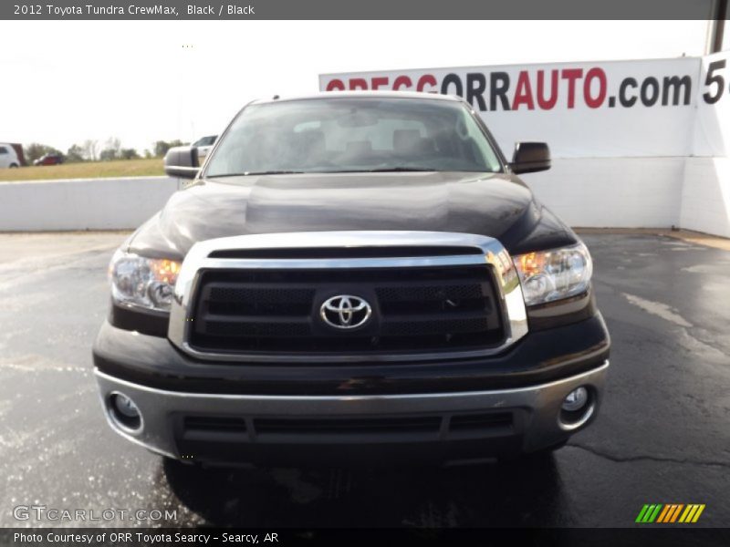Black / Black 2012 Toyota Tundra CrewMax