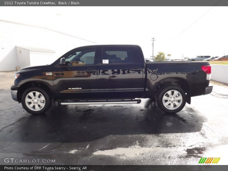 Black / Black 2012 Toyota Tundra CrewMax