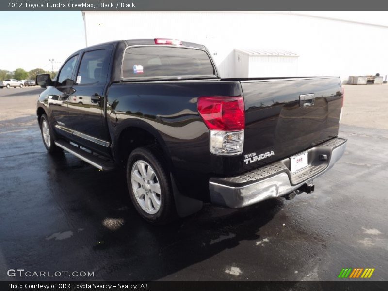 Black / Black 2012 Toyota Tundra CrewMax
