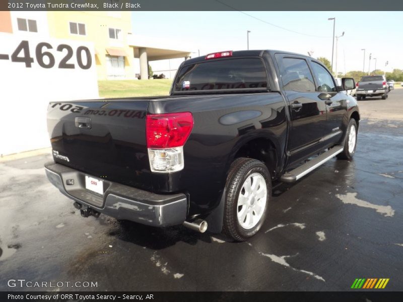 Black / Black 2012 Toyota Tundra CrewMax