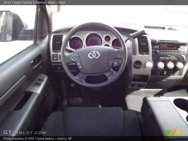 Black / Black 2012 Toyota Tundra CrewMax