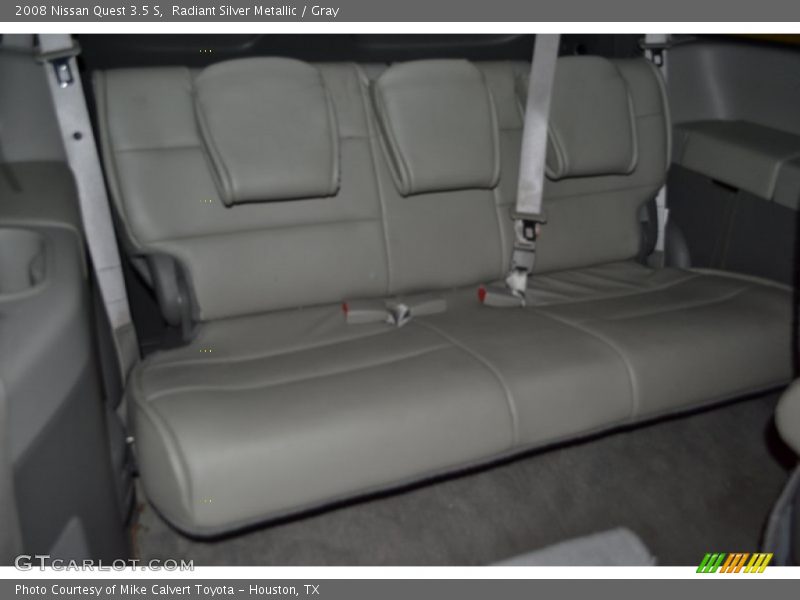  2008 Quest 3.5 S Gray Interior