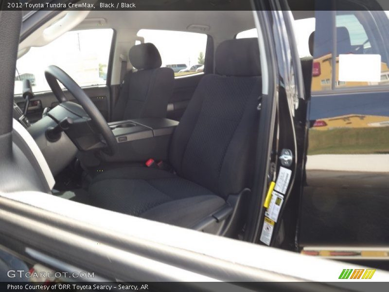 Black / Black 2012 Toyota Tundra CrewMax