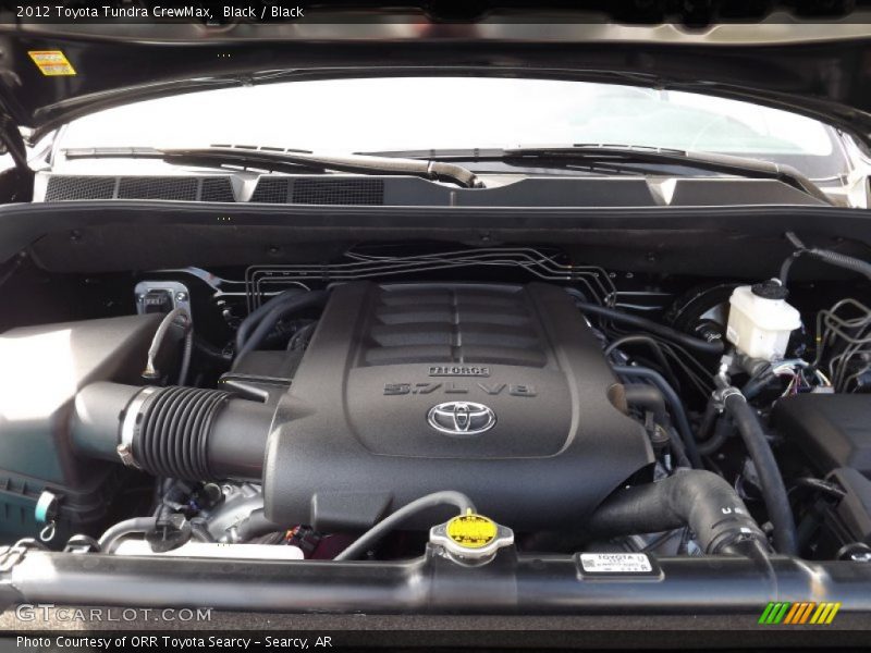 Black / Black 2012 Toyota Tundra CrewMax