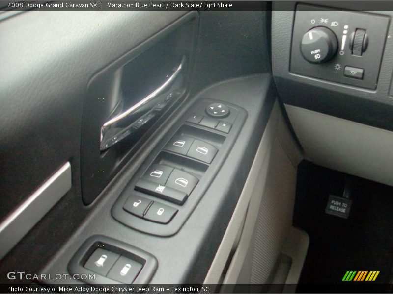 Marathon Blue Pearl / Dark Slate/Light Shale 2008 Dodge Grand Caravan SXT