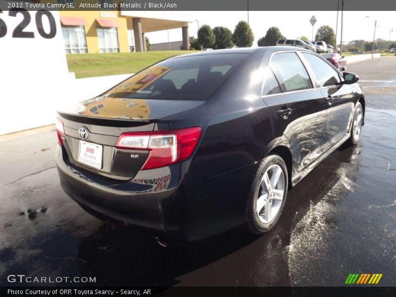 Attitude Black Metallic / Black/Ash 2012 Toyota Camry SE