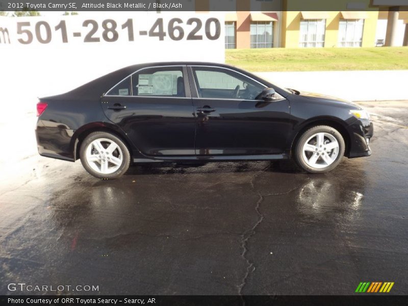 Attitude Black Metallic / Black/Ash 2012 Toyota Camry SE