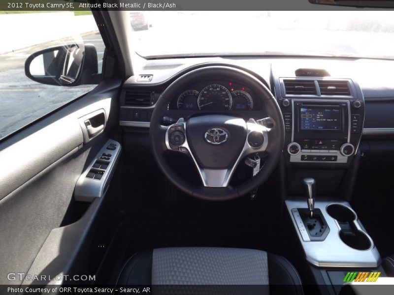 Attitude Black Metallic / Black/Ash 2012 Toyota Camry SE
