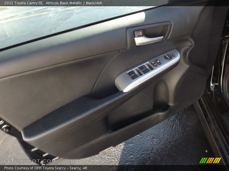 Attitude Black Metallic / Black/Ash 2012 Toyota Camry SE