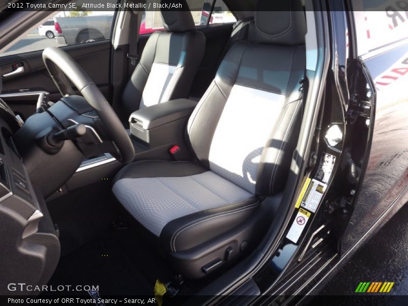  2012 Camry SE Black/Ash Interior