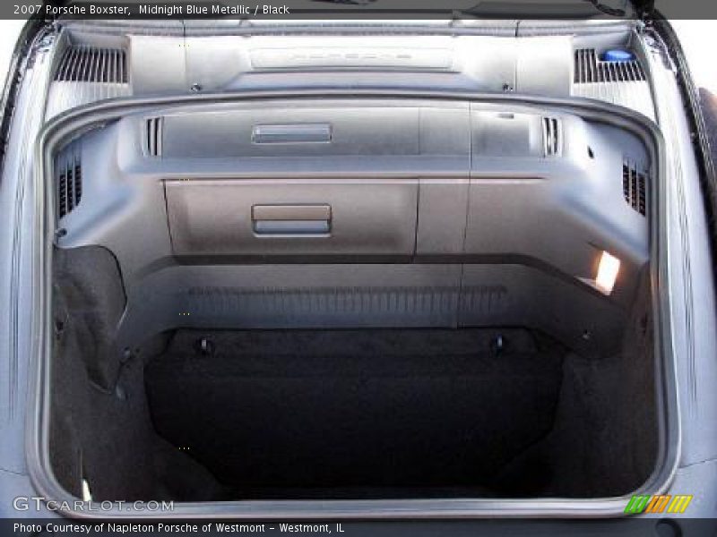 Midnight Blue Metallic / Black 2007 Porsche Boxster