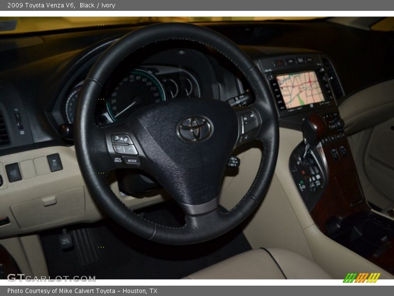 Black / Ivory 2009 Toyota Venza V6